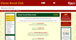 Desktop Screenshot of cheamsocial.co.uk